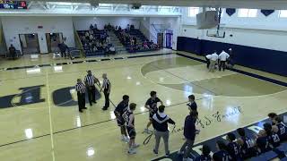 Oratory Prep High vs WardlawHartridge Mens Varsity Basketball [upl. by Hadden]