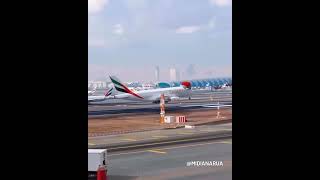 Emirates Plane With Reindeer Fake OOH CGI Generated Christmas OOH Marketing Ideas  Check this out [upl. by Geoffry889]