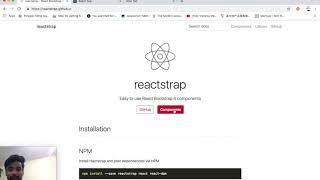 Reactstrap 01 BootstrapHow to install and setup and benefits with button example in hindi [upl. by Nnyloj]