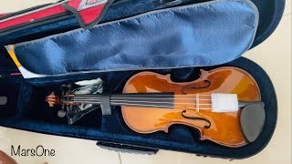 Unboxing Stentor Violin amp Violin Care Guide  String Instruments  Kun  Shoulder Rest MarsOne41 [upl. by Noreh]