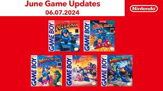 Game Boy – June 2024 Game Updates – Nintendo Switch Online [upl. by Johnny969]