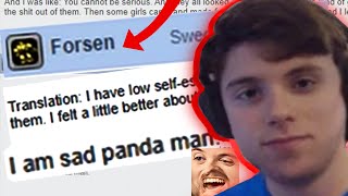 Donator Sends Forsens Old Forum Posts Through TTS [upl. by Annekcm]