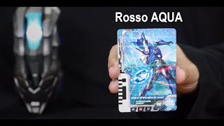 Ultraman  Rosso AQUA Dimension Card [upl. by Nihhi]