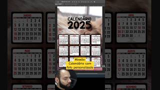 calendário com foto photoshop [upl. by Dmitri375]