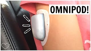 OMNIPOD INSULIN PUMP Unboxing Training Day amp Insertion  LainaElyseVlogs [upl. by Eward]