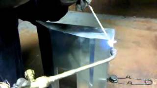 Sheet metal fabrication welding  aluminium brazing [upl. by Ardnal]