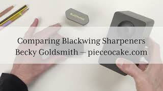 Blackwing Sharpeners Comparison [upl. by Ynnig]