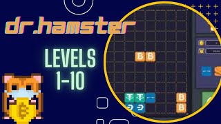 Playing Levels 110 on Rollercoins Game  Dr Hamster playtoearn cryptogame playthrough [upl. by Arima]