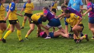 Rugby U18 féminines Les Crampons Diaboliques CD69 vs GUC St Martin d’Heres 9 novembre 2024 [upl. by Charissa262]