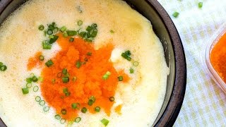 4 Ingredient Easy Recipes  Fluffy Korean Steamed Egg 부드러운 계란찜 [upl. by Argella211]