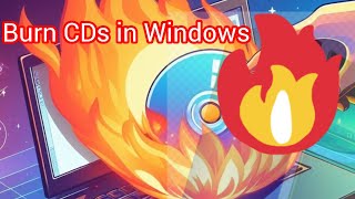 How to Burn a CDDVD Without Any Software in Windows 11 Burn Files in File protected Mode [upl. by Elbon]