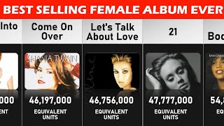 Top 50 Best Selling Female Albums Ever Comparison [upl. by Fagaly943]