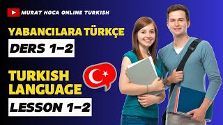 Turkish A1 First Lesson  Yabancılara Türkçe A1 Seviyesi Birinci Ders [upl. by Eyeleen]