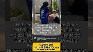 JILBAB JADI BUKTI SINTYA MARISCA NAMPAK TENGAH NGOBROL DGN ABIDZAR sintyamarisca abidzar umipipik [upl. by Haimarej]