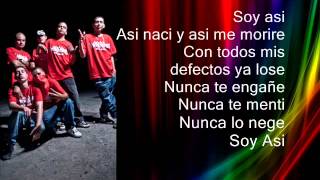 Soy Asi Con Letra Adan Zapata [upl. by Dorena149]