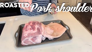 Dinner is ready easy Roasted pork shoulder [upl. by Zsuedat985]