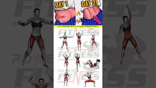 Fix A HANGING Belly In 21 Days STANDING ONLY By Power Fitness [upl. by Annat552]