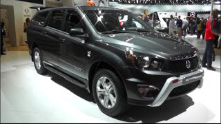 SsangYong Actyon Sports 2015 In detail review walkaround Interior Exterior [upl. by Dric]