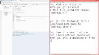 Undefined reference to pthreadh [upl. by Yecak663]