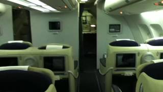 Airbus A330200 LVFNLAerolineas ArgentinasPassanger Cabin [upl. by Eraste]