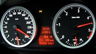 BMW 535d E60 Acceleration 0100  0200  0250 Stage 2 [upl. by Nele]