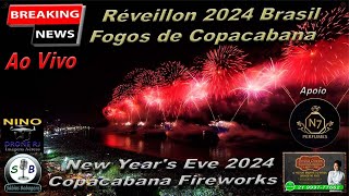 Réveillon 2024 Câmera ao vivo de Copacabana  Copacabana Beach Live Cam [upl. by Vivl]