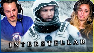 INTERSTELLAR Made Us Emotional  First Time Watch  Movie Reaction  Matthew McConaughey [upl. by Enrika]