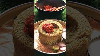 Donne biryani with Tomato tadka🍲shortsfeed [upl. by Leoni]