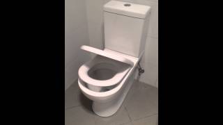 Soft close toilet seat [upl. by Nerita]