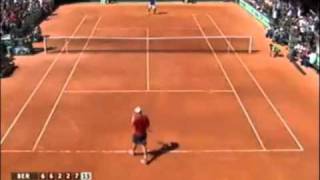 Roland Garros 2011 R1 Berdych vs Robert Match Point [upl. by Fremont]