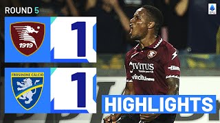 SalernitanaFrosinone 11  Cabral scores first to secure draw Goals amp Highlights  Serie A 202324 [upl. by Barabas]