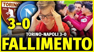 IL NAPOLI E FALLITO ESONERATE MAZZARRI E TUTTO FINITO TORINONAPOLI 30 [upl. by Ecertak]