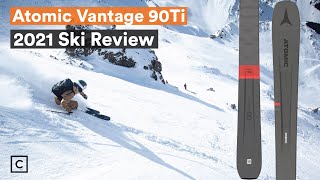 2021 Atomic Vantage 90 Ti Ski Review  Curated [upl. by Leahcin]