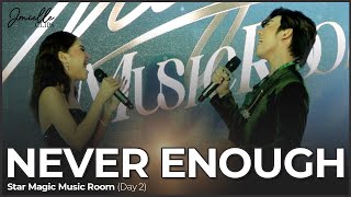 Never Enough Day 2  JM and Marielle Star Magic Music Room [upl. by Atteuqram]