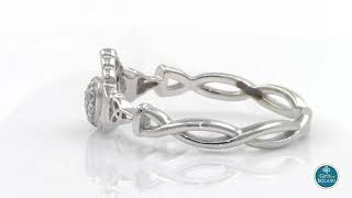 Claddagh Ring in Sterling Silver [upl. by Pass394]