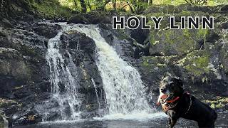 Holy Linn Waterfall  full walk [upl. by Justis]