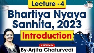 Bhartiya Nyaya Sanhita 2023  Lec 4 BNS 2023  New Criminal Laws Detailed Lecture [upl. by Lilian]