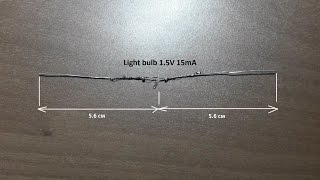 Testing 12Ghz FPV antennas using a light bulb [upl. by Rybma]