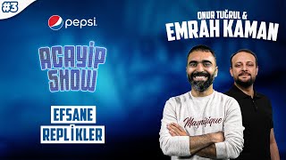 Kardeş Payı Kaçma Birader Deli Aşk  Emrah Kaman Onur Tuğrul  Acayip Show 3 [upl. by Blockus336]