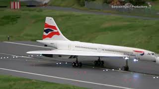 4K Miniatur Wunderland airport  Planes July 2018 [upl. by Xyla]