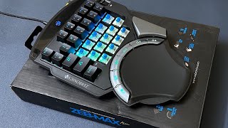 The Smallest Gaming Keyboard  Zebronics Zeb Max Atom RGB One Handed Mechanical Keyboard Unboxing [upl. by Ybur]