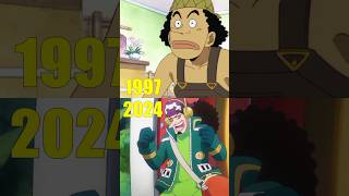 Usopp Evolution in One Piece 19972024 anime onepiece usopp [upl. by Mcnully]