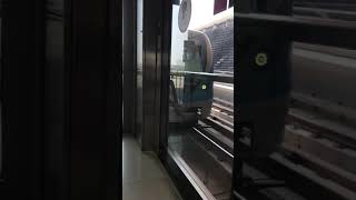 Dubai Metro train Arrived CenterpointRashidiya [upl. by Walcott]