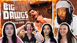 Reaction Mashup Hanumankind Big Dawgs Ft Kalmi Official Music Video [upl. by Yuhas948]