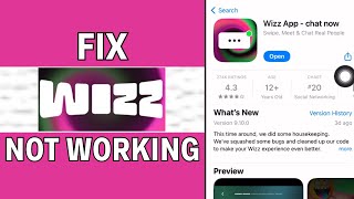 How To Fix Wizz App Not Working 2024 EASY FIX [upl. by Donielle562]