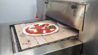 VIP Electric Stone Conveyor Pizza Oven  Test Bake [upl. by Colston87]