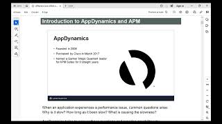 Overview of AppDynamics [upl. by Arehc552]