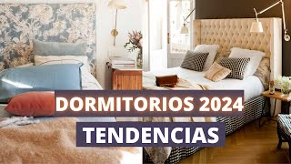 DORMITORIOS 2024 TENDENCIAS DECORACIÓN ESTO ESTARÁ DE MODA EL PRÓXIMO AÑO [upl. by Pallas]