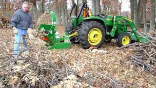 Wallenstein BX42 Wood Chipper [upl. by Atteloiv]