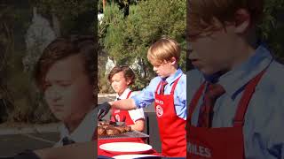 chef gets ahead of gordon ramsay… but not in a good way 😅 masterchefjunior [upl. by Leamhsi]